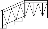 Перила сварные ПС-10